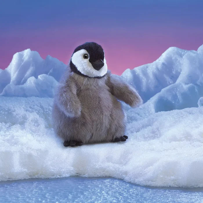 Folkmanis Baby Emperor Penguin Hand Puppet