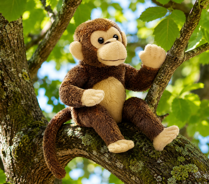 Folkmanis Mini Monkey Finger Puppet