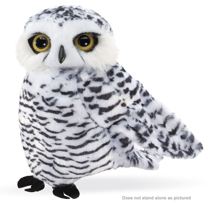 Folkmanis Small Snowy Owl Hand Puppet  - Little Whispers