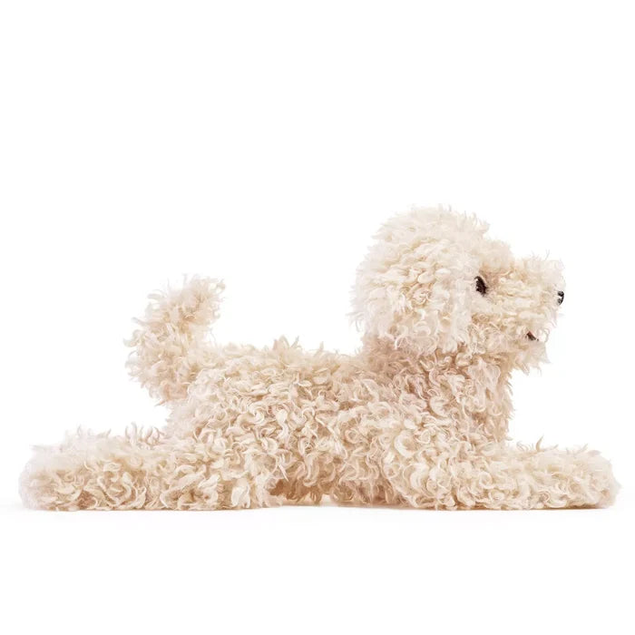 Folkmanis White Poodle Puppy