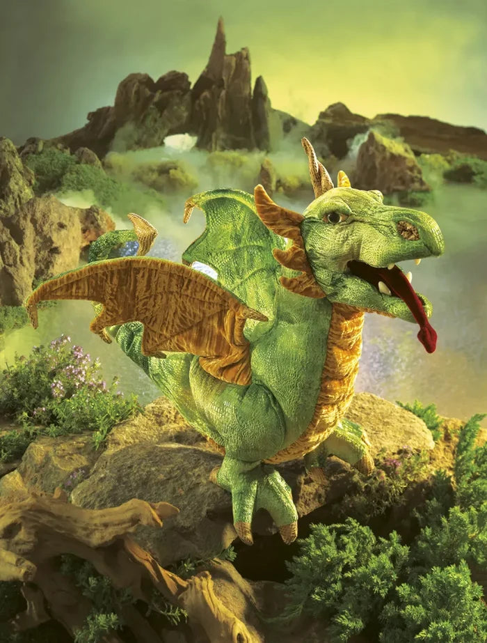 Folkmanis Wyvern Dragon Hand Puppet