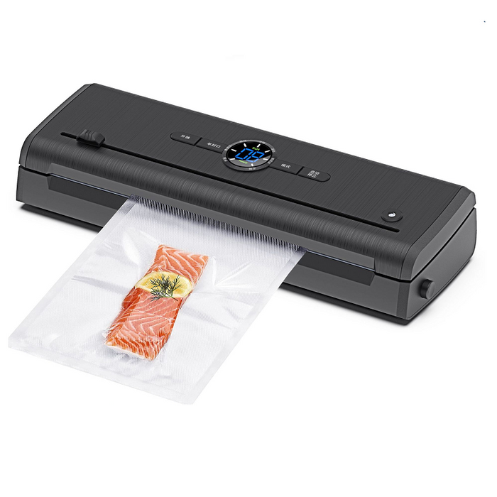Automatic food vacuum sealer machine by dealonline.co.nz with 70kpa sealing pressure, 115w power, and 3mm width sealing strip.