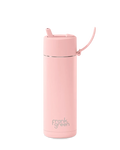 FRANK GREEN 20oz REUSABLE BOTTLE BLUSHED FLIP STRAW LID