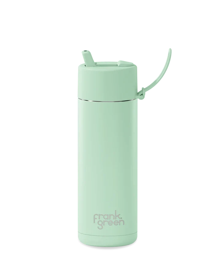 FRANK GREEN 20oz REUSABLE BOTTLE MINT GELATO FLIP STRAW LID