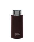 FRANK GREEN 34oz REUSABLE BOTTLE CHOCOLATE WITH GRIP & SIP LID