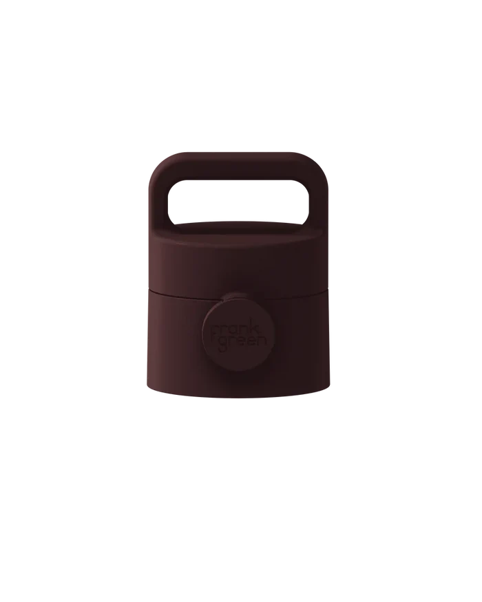 FRANK GREEN 34oz REUSABLE BOTTLE CHOCOLATE WITH GRIP & SIP LID