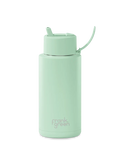 FRANK GREEN 34oz REUSABLE BOTTLE MINT GELATO FLIP STRAW LID