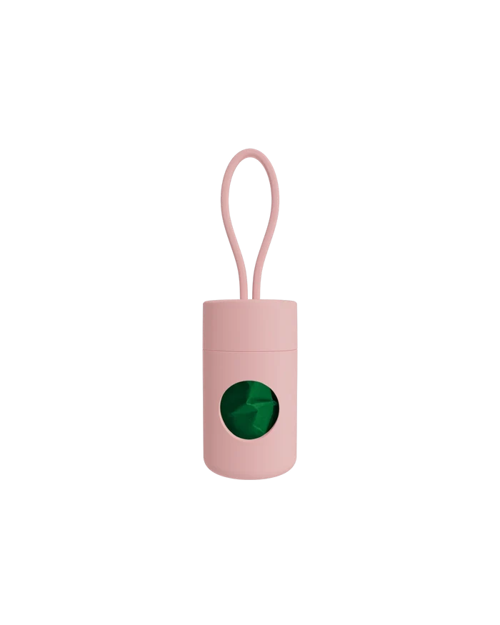 FRANK GREEN PET POO BAG HOLDER BLUSHED