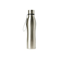 Nest & Stem Homewares Frankly Cotton stainless steel 1L drinking bottle, 29cm tall with an 8cm diameter, featuring a sleek design.