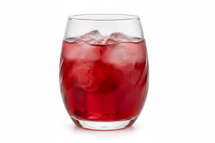 Clear textured glass tumbler with 330ml capacity from Nest & Stem Homewares, showcasing its elegant design and transparent surface.