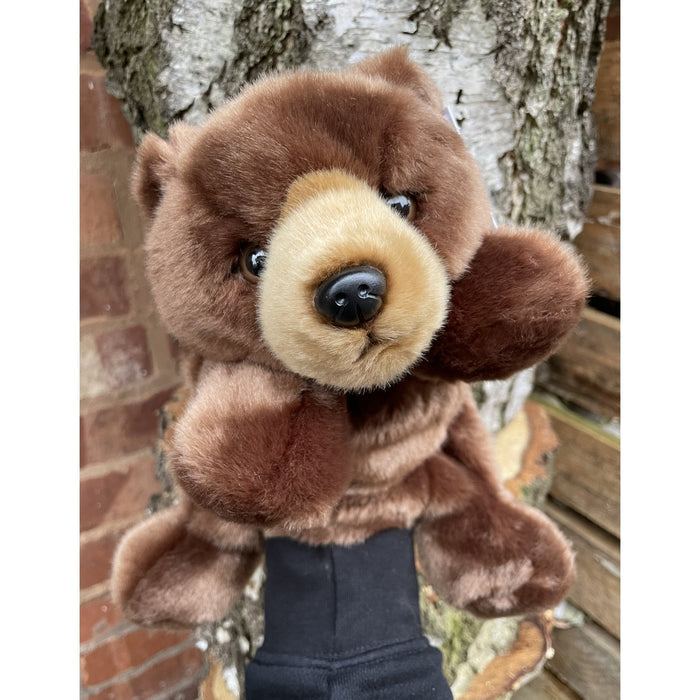 Going on a Bear Hunt Story Sack with Puppet Company Hand Puppet Bear - Little Whispers