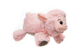 Growl Fuzzaroos Lolly the Lamb Premium Sherpa Plush Dog Toy