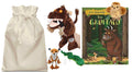 Gruffalo & Mouse Hand Puppet and Finger Puppet Story Sack