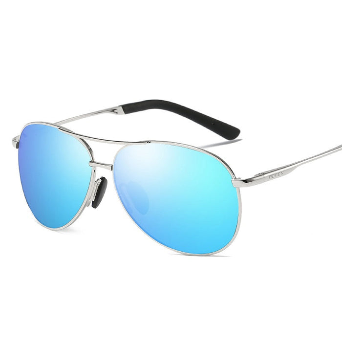 Pair of dealonline.co.nz polarized sunglasses with blue ray protection, hydrophobic lenses, and black case, available in four colors