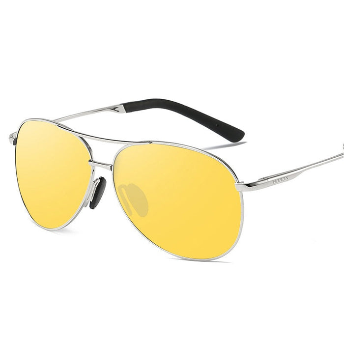 Dealonline.co.nz polarized sunglasses with blue ray blocking, hydrophobic lenses in four colors, including case, for UV protection and style.