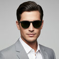 Dealonlinenz polarized sunglasses with blue ray anti-reflective and hydrophobic lenses, stylish and protective eyewear.