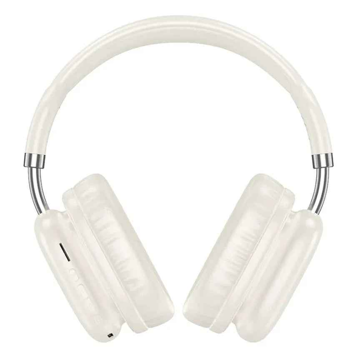 Black TechPlus Hoco W52 wireless stereo Bluetooth headset with over-ear design and built-in microphone for hands-free calls.