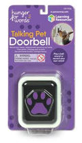 HUNGER FOR WORDS TALKING PET DOORBELL