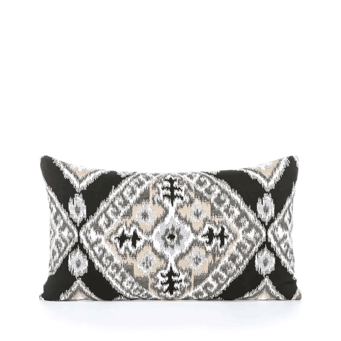 Ikat Diamond Onyx | 12"x20"