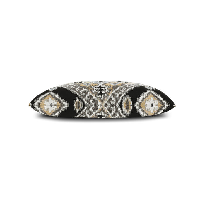 Ikat Diamond Onyx Double Sided | 12"x20"