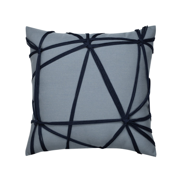Interlace Slate | 20"x20"