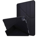 TechPlus iPad Pro 11 3rd Gen 2021 smart case with ultra-slim trifold design and protective cover, shown on white background.