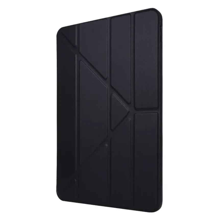 TechPlus iPad Pro 11 3rd Gen 2021 smart case with ultra-slim trifold design and protective cover, shown on a white background.