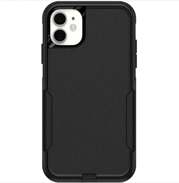 TechPlus iPhone 11 dual layer armor hard case showing rugged design and protective features for mobile phone protection.