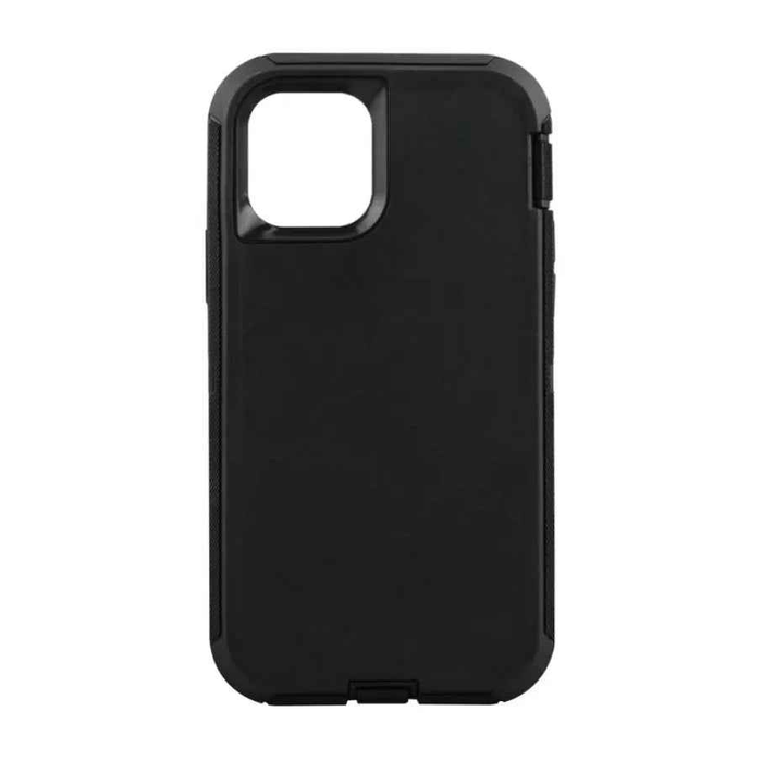 TechPlus iPhone 11 Pro Max triple layer armor hard case showing durable design and textured surface for protection.