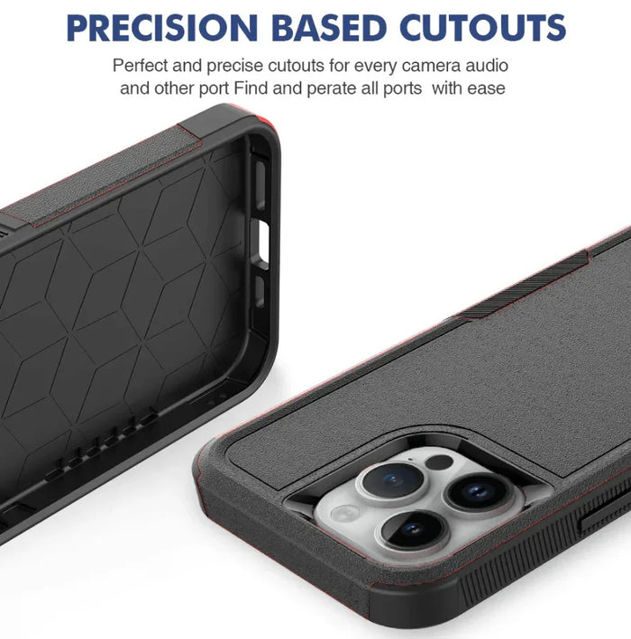 iPhone 12 Pro Dual Layer Armor Hard Case - ShopHub
