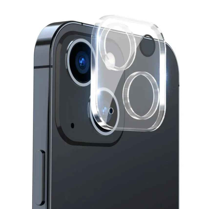 Techplus iPhone 15 Plus rear back camera glass replacement lens cover, mobile phone replacement part for camera protection.