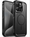 Techplus iPhone 16 Pro Max MagSafe case with rugged shockproof design and heavy-duty protection for secure fitting.
