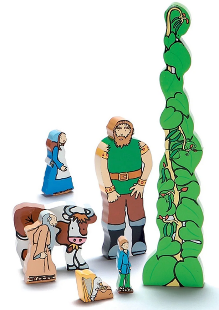Yellow Door Wooden Jack and the Beanstalk Characters
