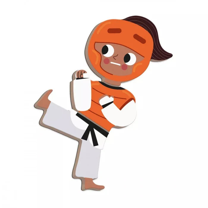 Janod Sports Magnetic Book - Little Whispers