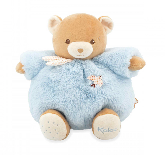Kaloo Blue Large Plush Chubby Bear 25cm