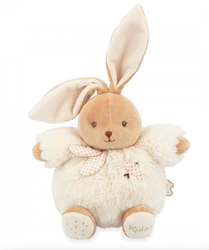 Kaloo Cream Small Plush Chubby Rabbit