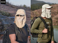 Khaki wide brim bucket sun hat with UV protection, ideal for outdoor fishing and hiking by dealonline.co.nz