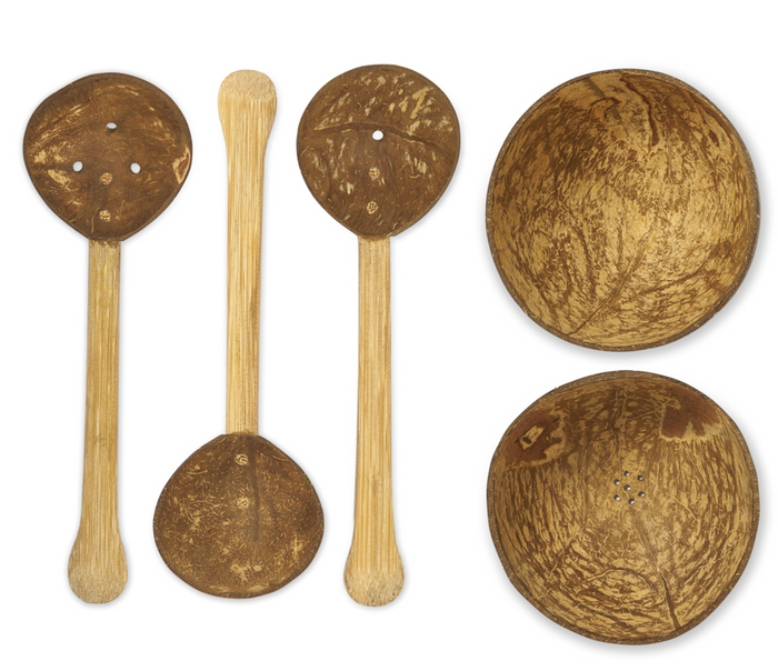 Lanka Kade Water Play Set, Coconut Shell 5pcs