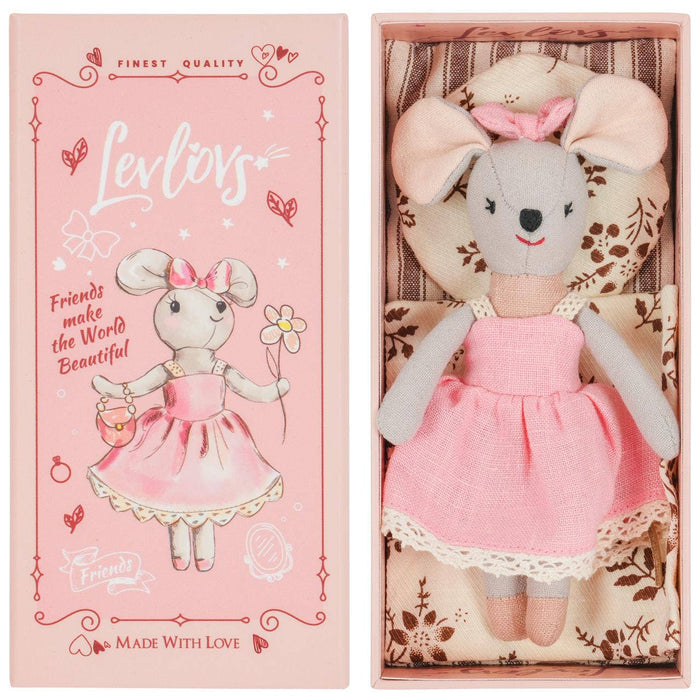 Levlovs Mouse Lili in a Box with Bedding