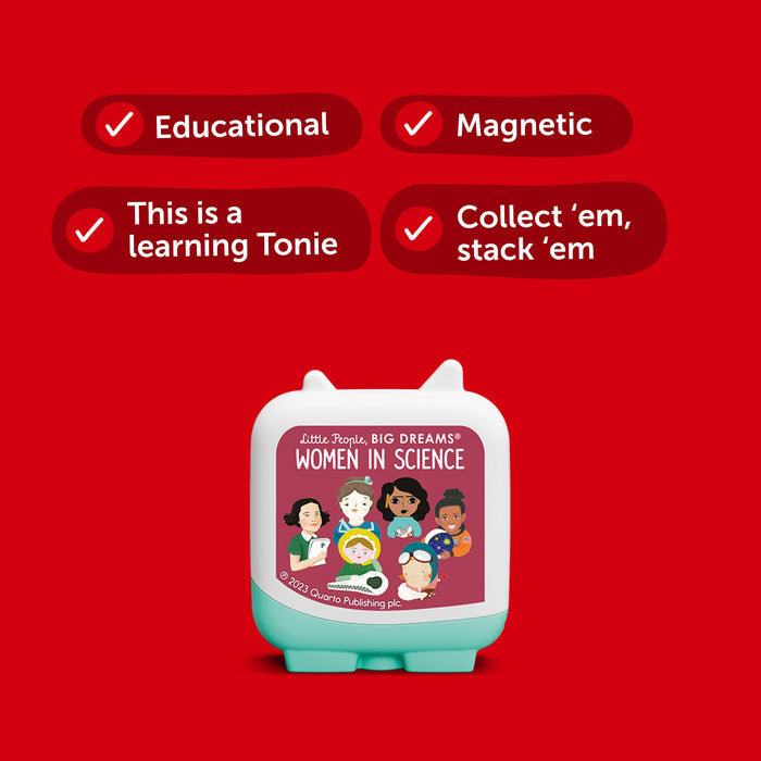 PRE - ORDER - Pocket Tonie Little People, BIG DREAMS ‘Women in Science’ Clever Pocket Tonie - Little Whispers