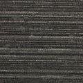 Detail image of Elegant stripe outdoor safe chenille woven fabric in charcoal tones