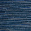 Detail image of Refined indigo stripe outdoor-safe chenille fabric with elegant pattern - Luxe Stripe Indigo by Elaine Smith