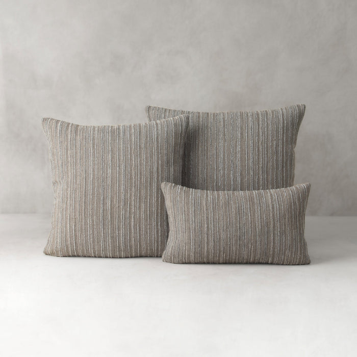 Luxe Stripe Pewter | 12"x20"