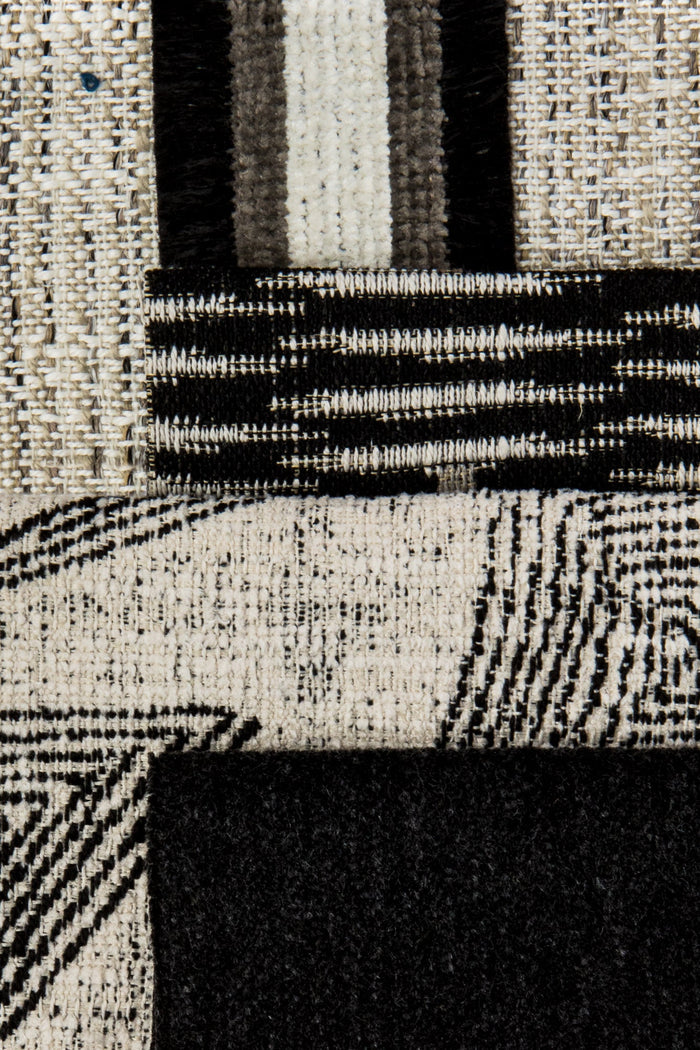 Coordinating fabrics to Deep charcoal luxury velour fabric for outdoor safe use