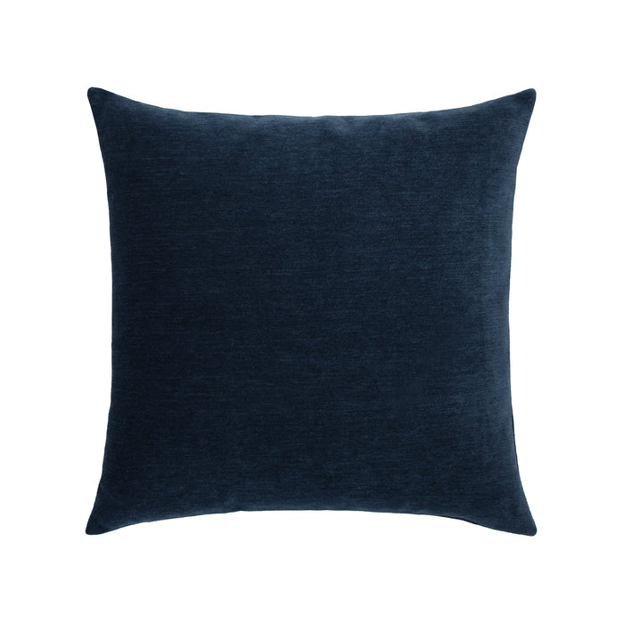 Indigo velour outdoor pillow square size for elegant indoor and outdoor decor