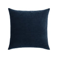 Indigo velour outdoor pillow square size for elegant indoor and outdoor decor
