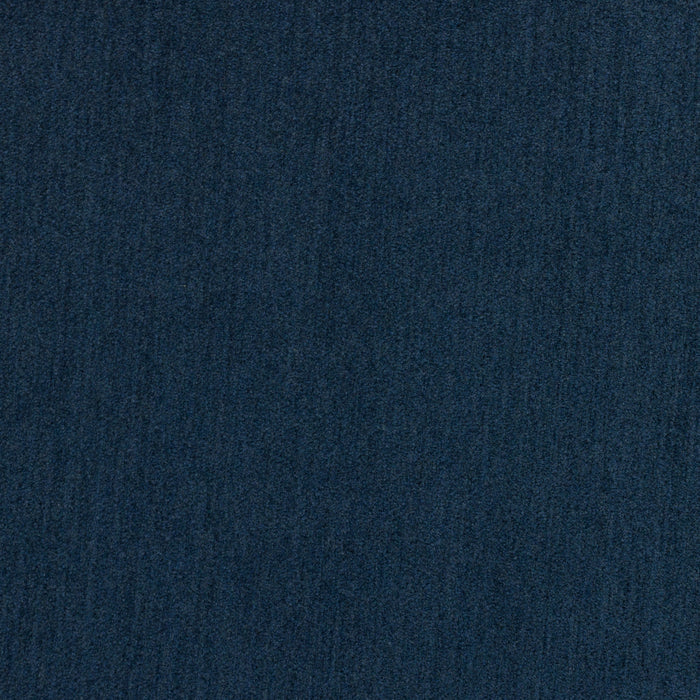 Detail image of Rich indigo luxury velour outdoor safe fabric