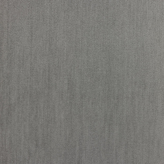 Detail image of Soft pewter gray outdoor-safe velour-textured fabric - Luxe Velour Pewter by Elaine Smith