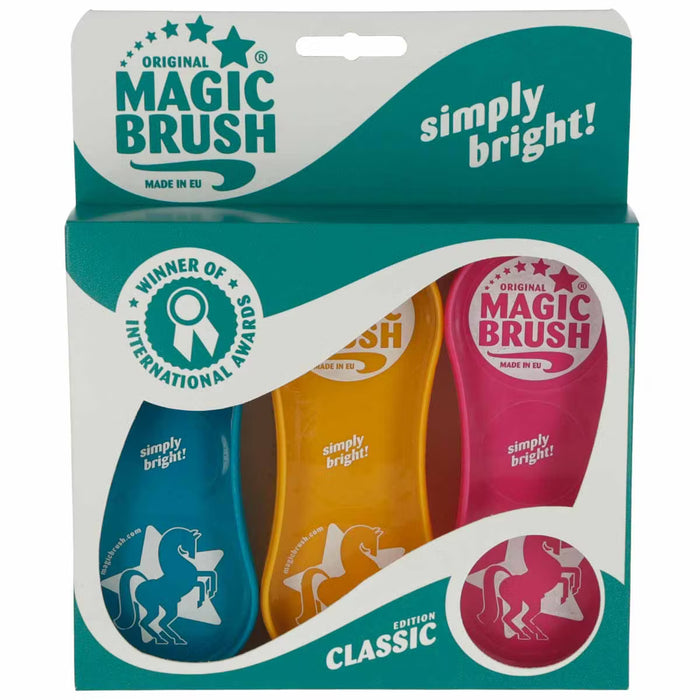 MAGIC GROOMING BRUSH PACK 3PK