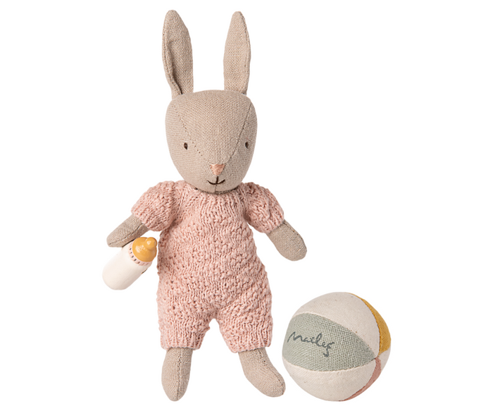 Maileg Baby Rabbit Set Micros Sand Rose